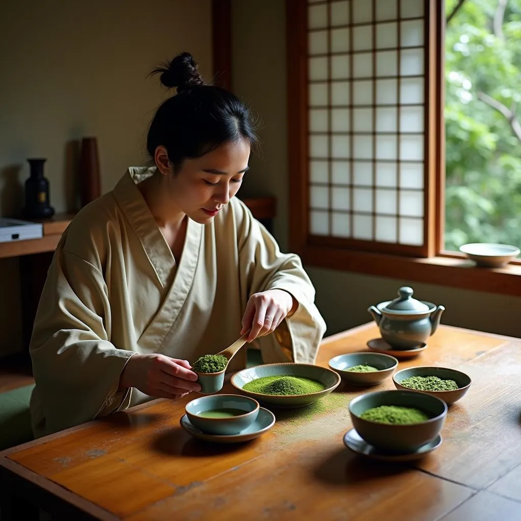 Traditional Japanese Tea Ceremony in Kyoto