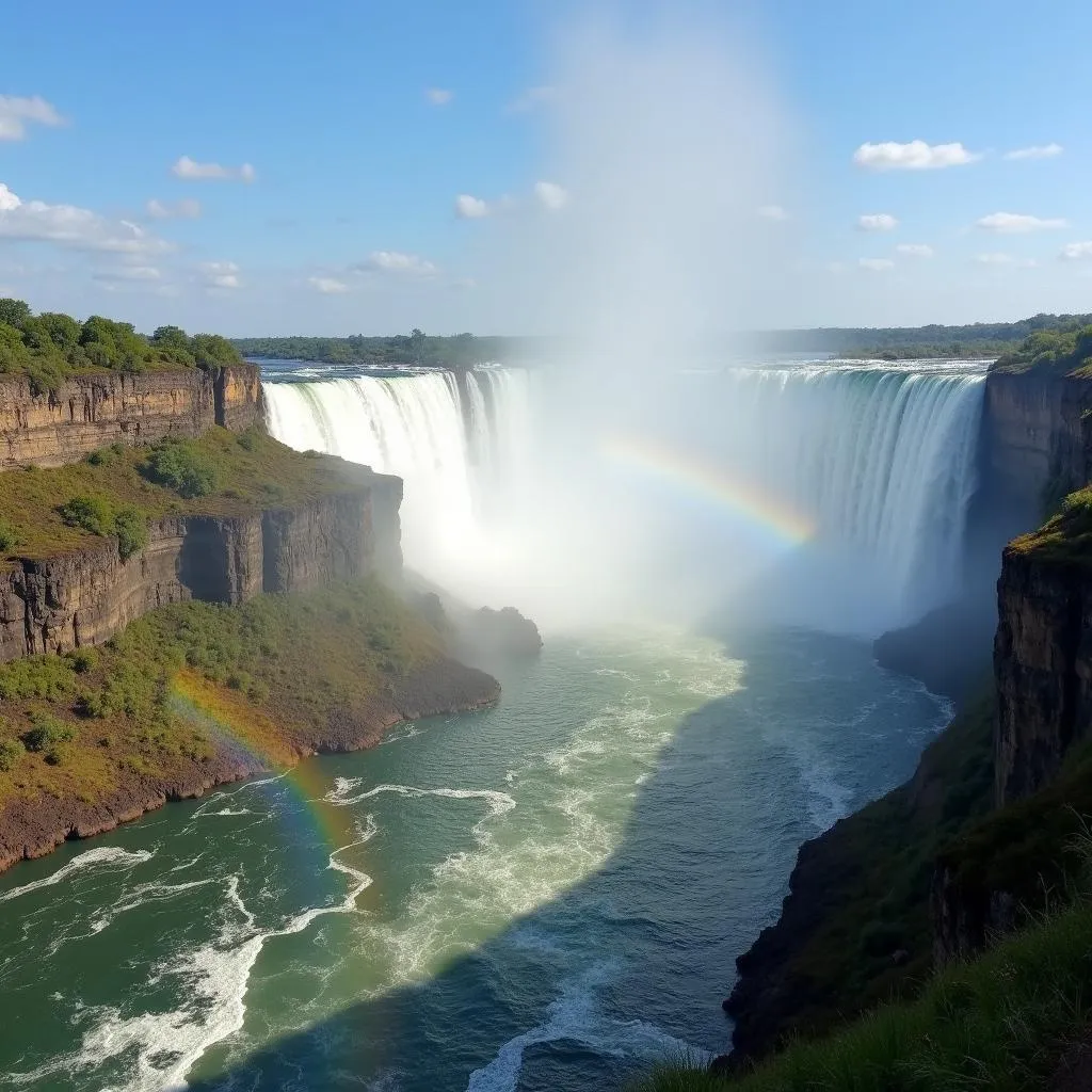 Victoria Falls Panoramic View