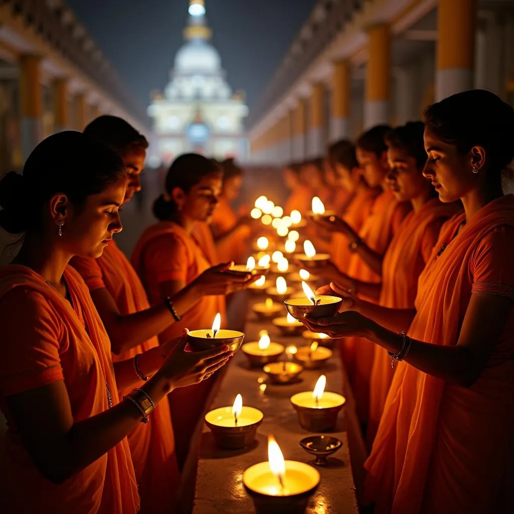 ISKCON Temple Aarti Ceremony