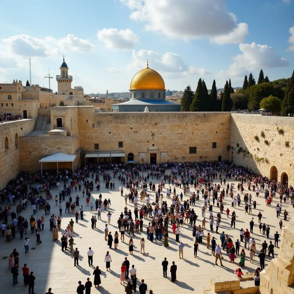 Western Wall in Jerusalem, Israel