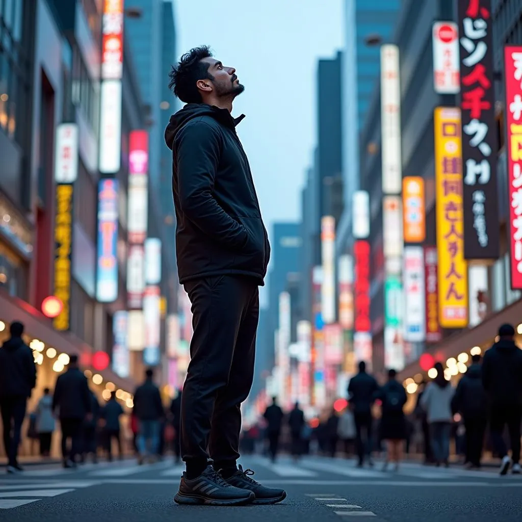 Adidas Tour 360 Boost Black in Shinjuku