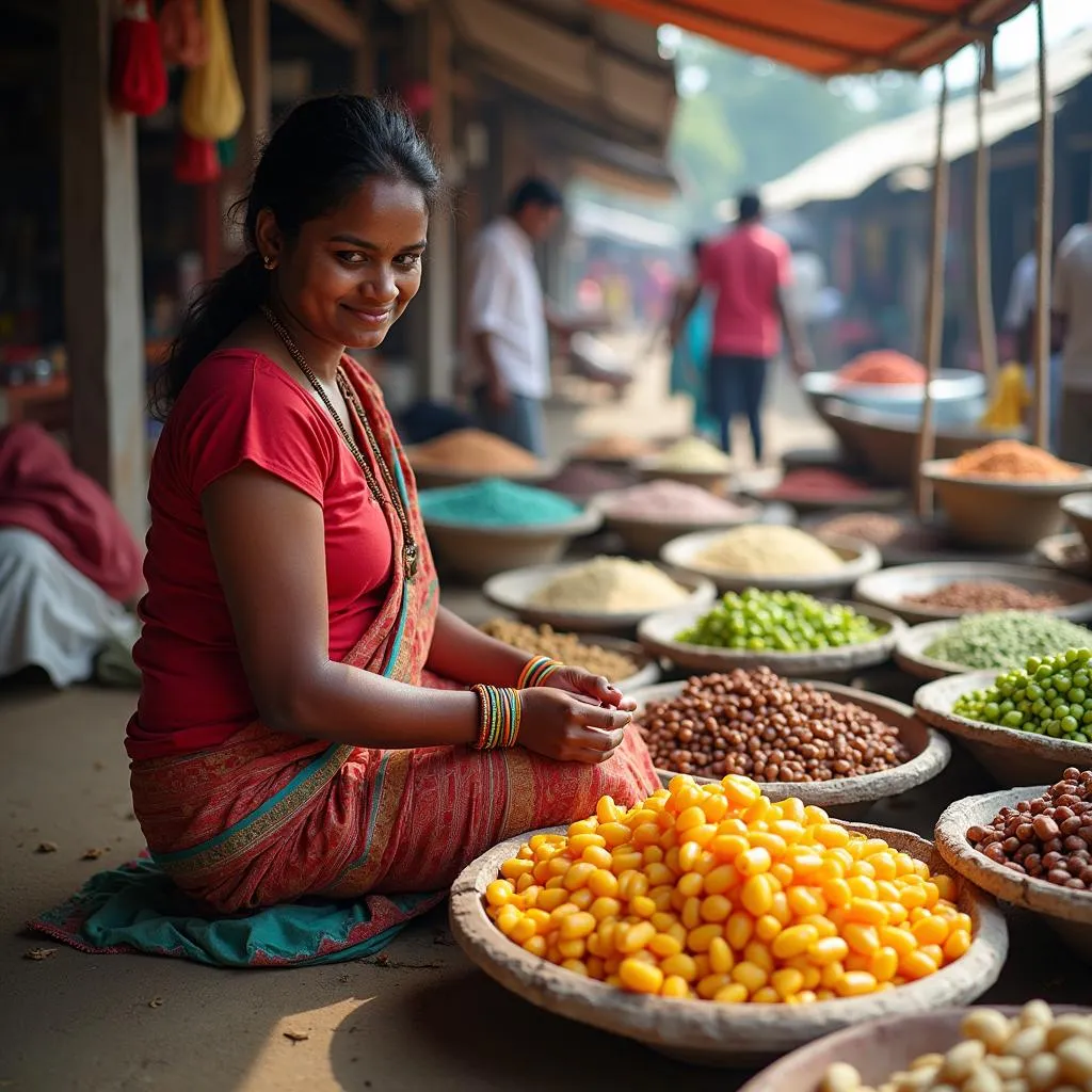 Exploring Alleppey's Vibrant Market