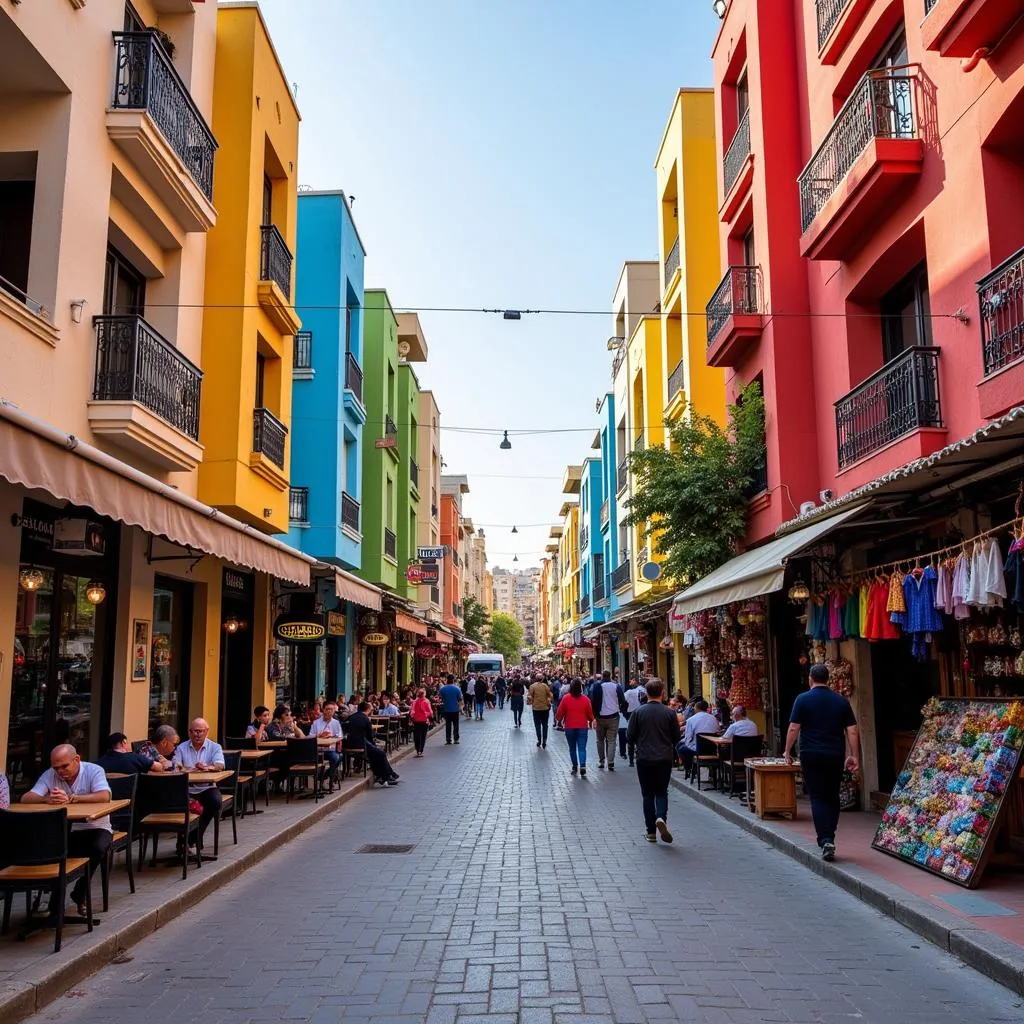 Rainbow Street Amman Jordan