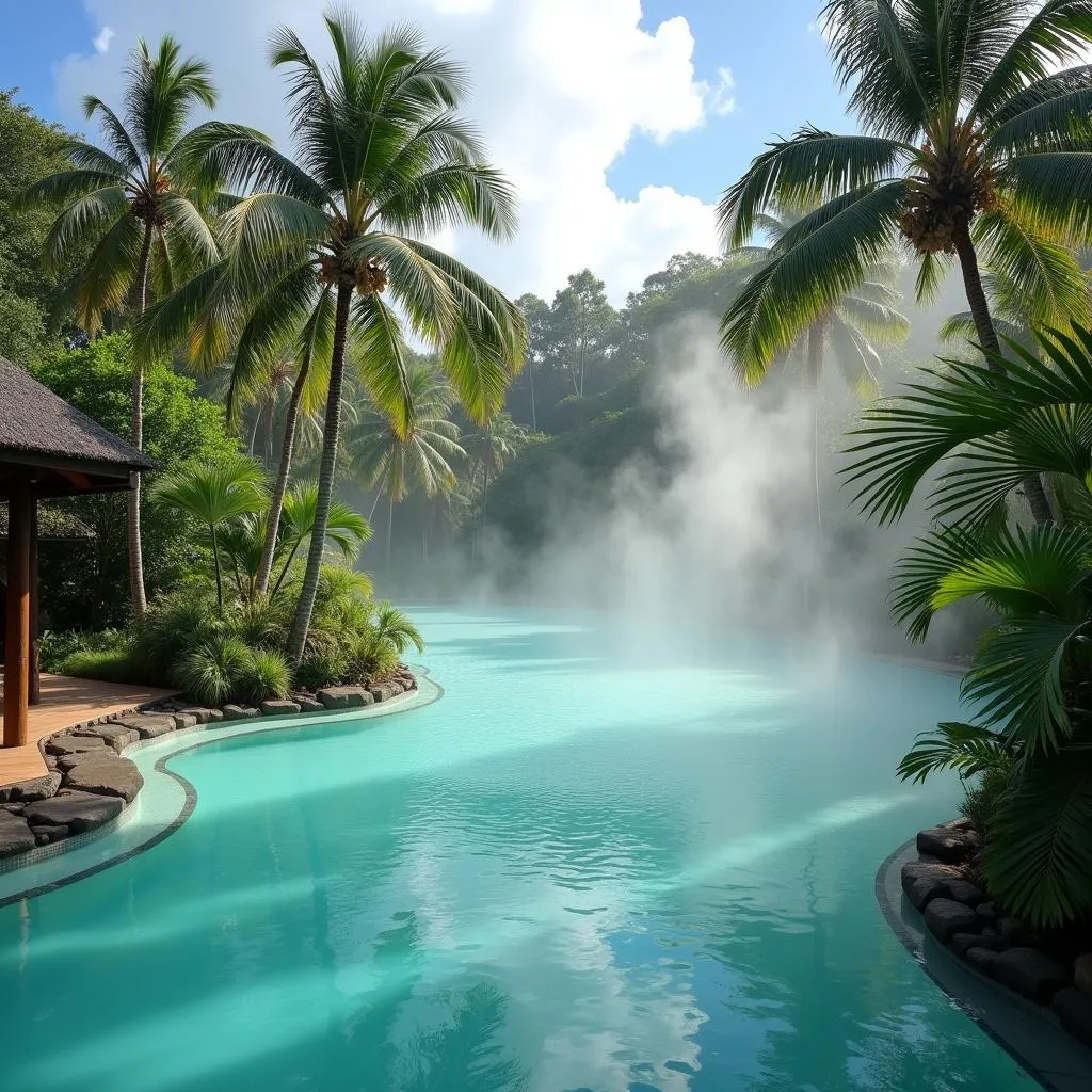 Arenal Hot Springs Costa Rica Relaxation