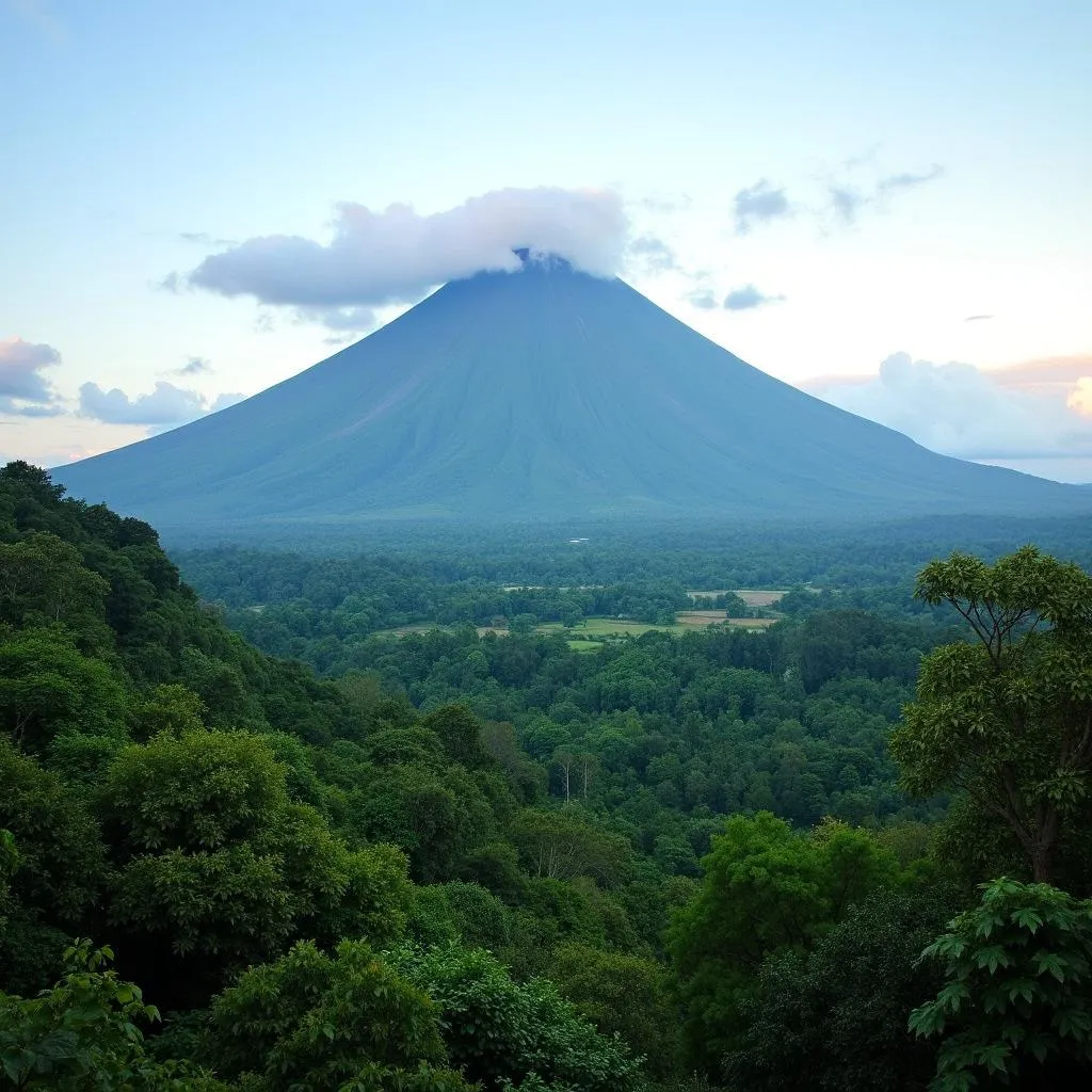 Arenal Volcano Costa Rica Jungle View