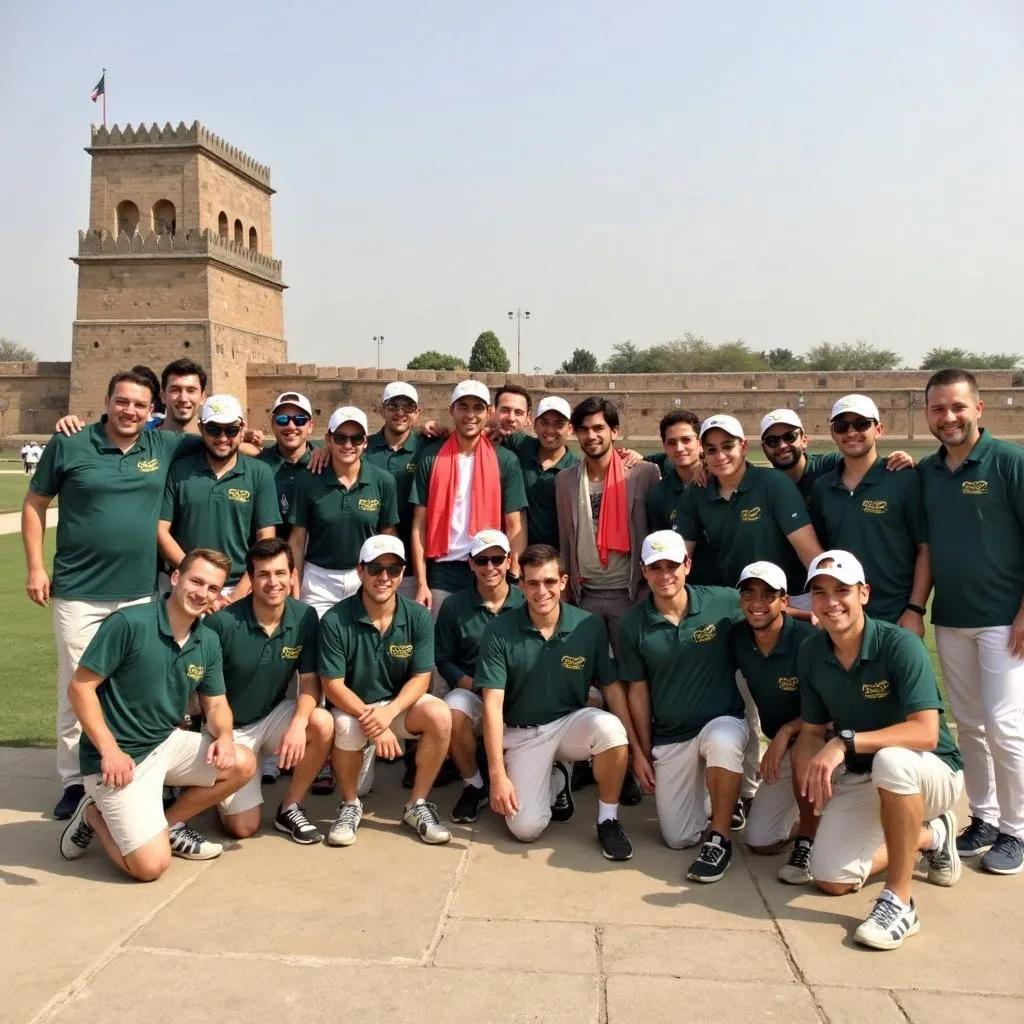 Australian Team Exploring Pakistan's Historical Sites