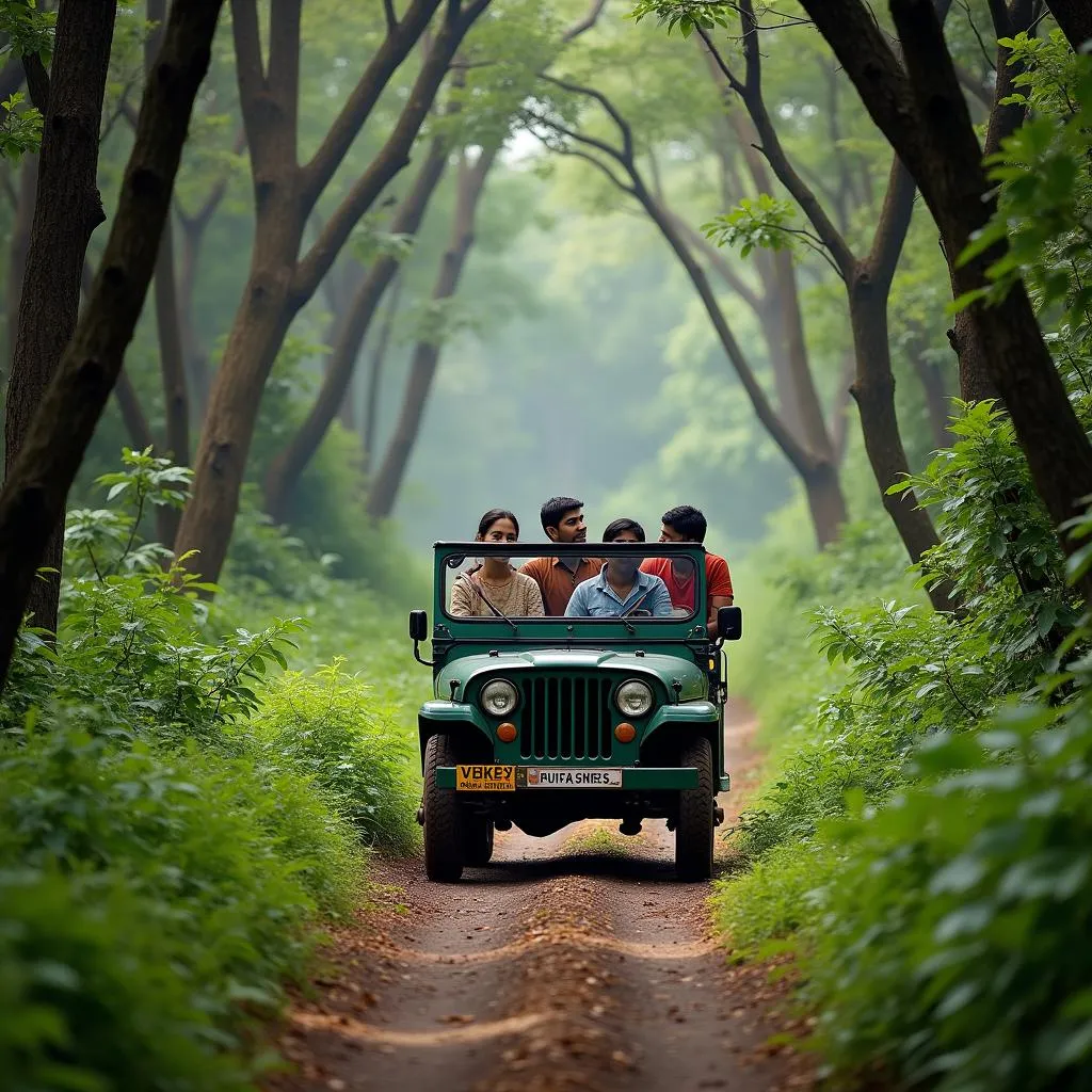 Tiger Safari in Bandhavgarh National Park