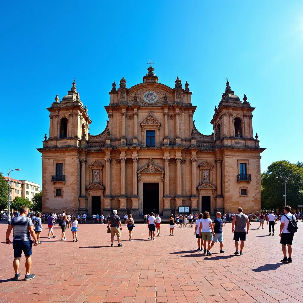 Basilica of Bom Jesus in Goa, India