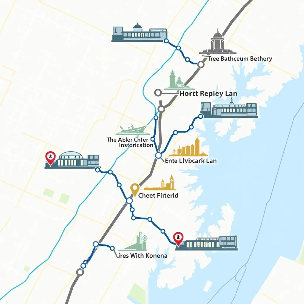 Boston Trolley Tour Routes Map