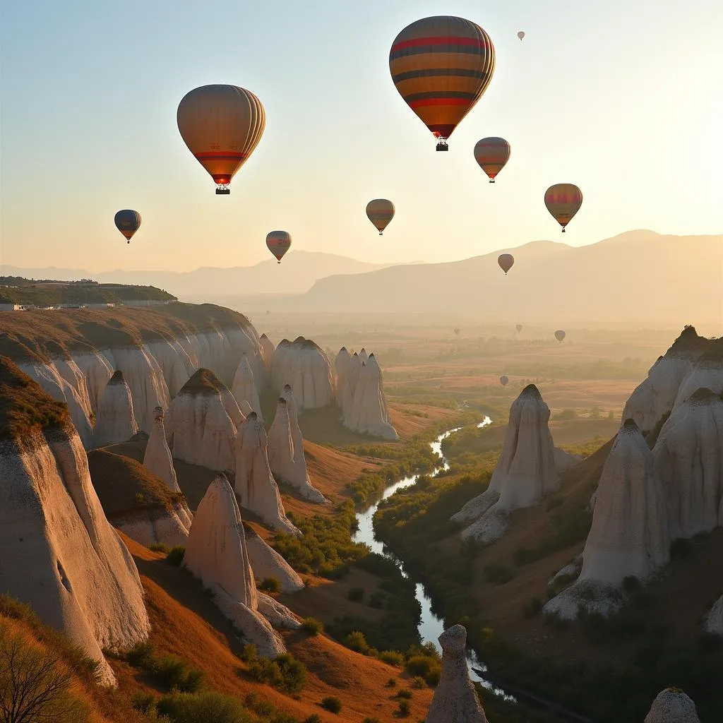 Hot Air Balloon Ride Over Cappadocia