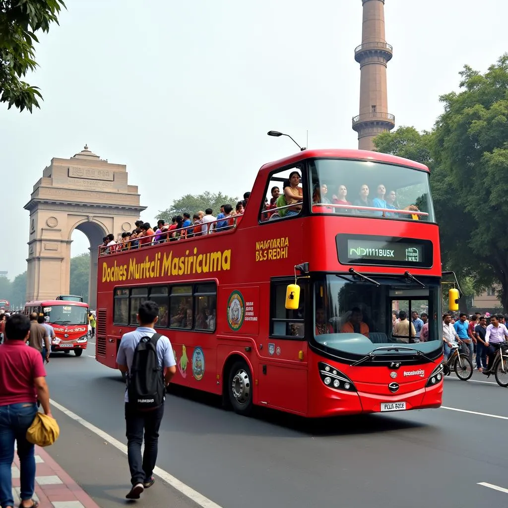 Delhi City Tour Bus