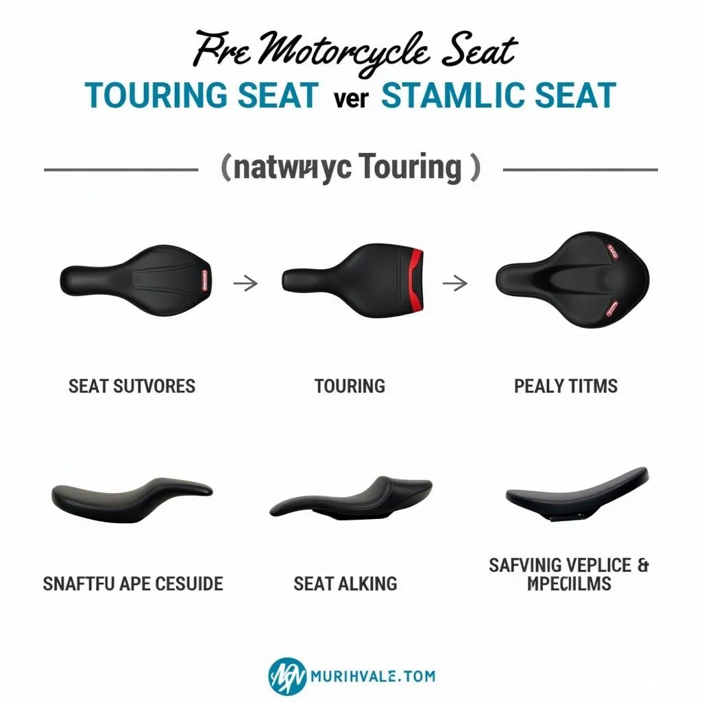 Types of motorcycle seats