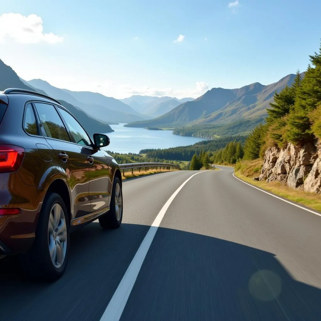 Scenic Driving Tour, Loch Lomond, Scotland