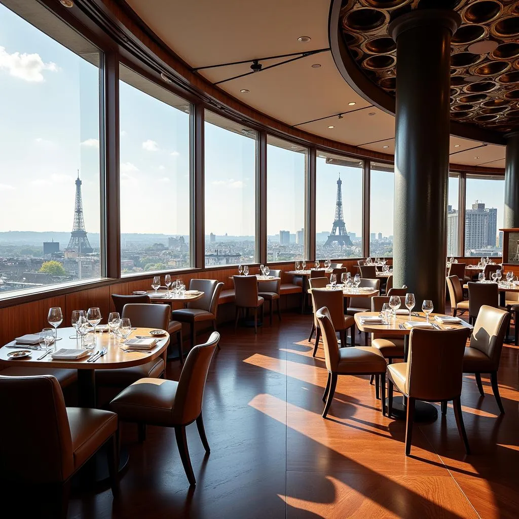 Eiffel Tower Bistro Interior