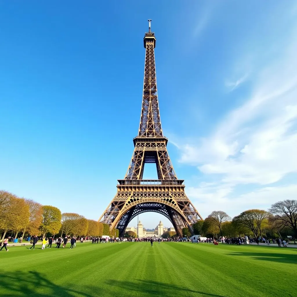 Eiffel Tower in Paris, France