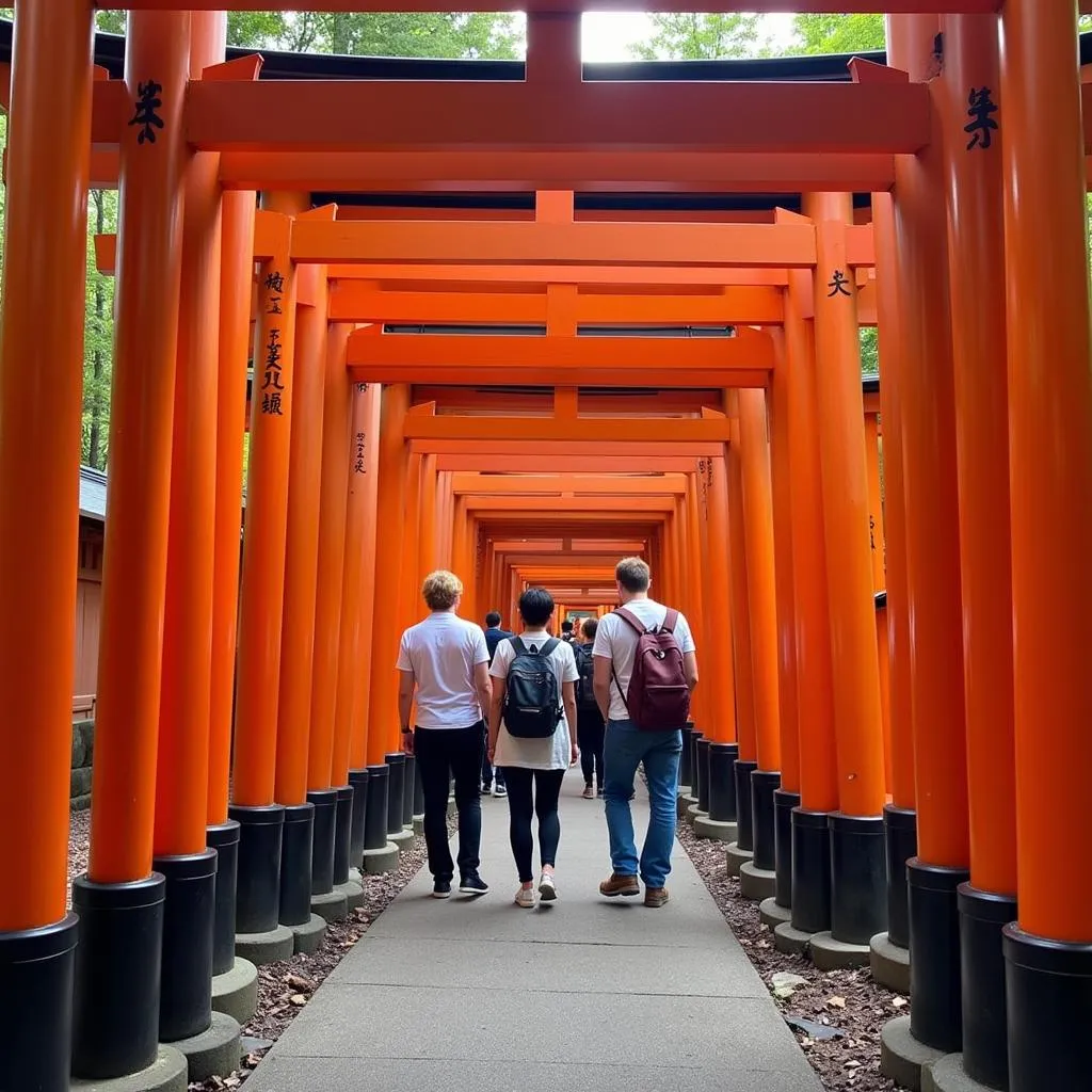 Exploring Ancient Kyoto with Context Tour