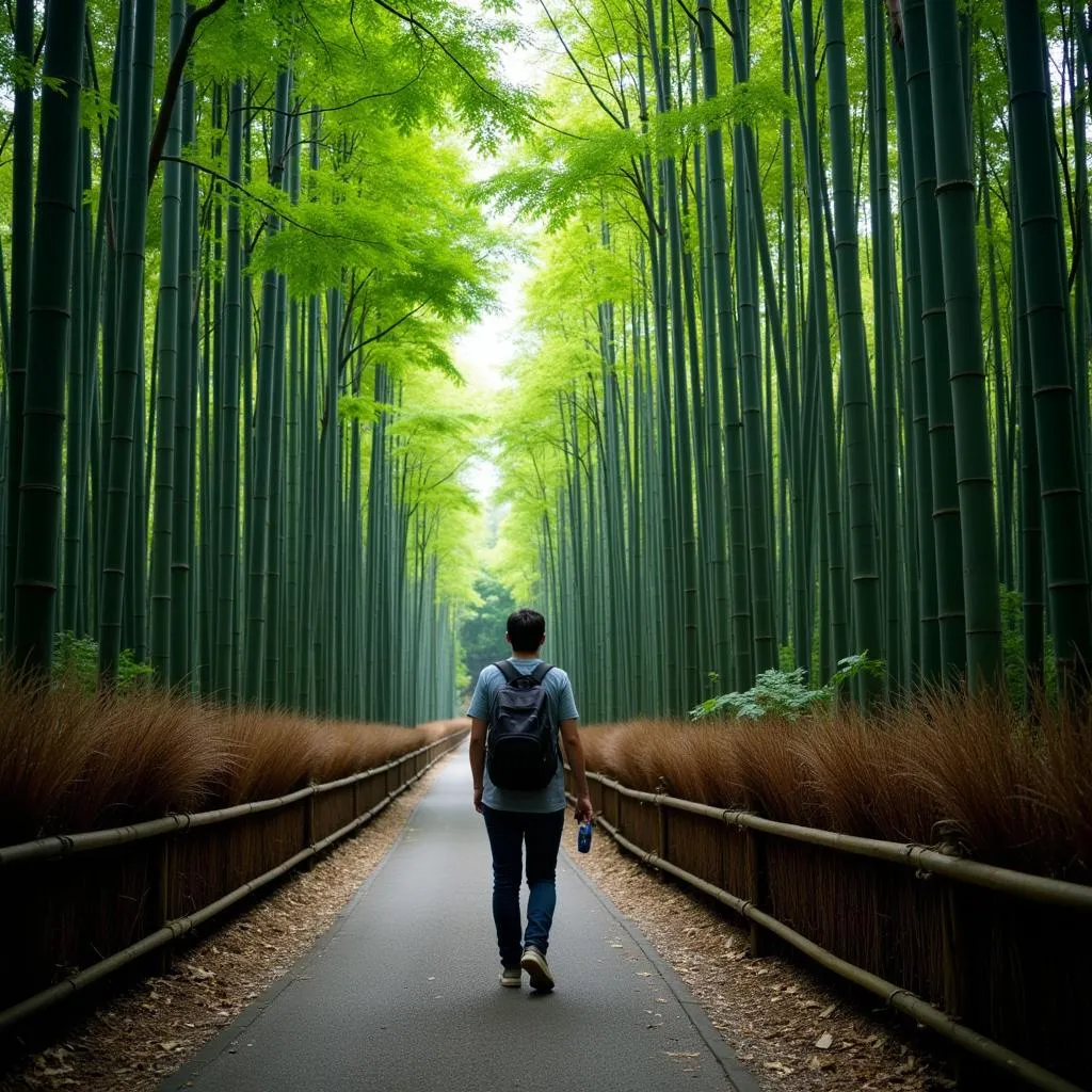 Exploring Kyoto's Bamboo Forest