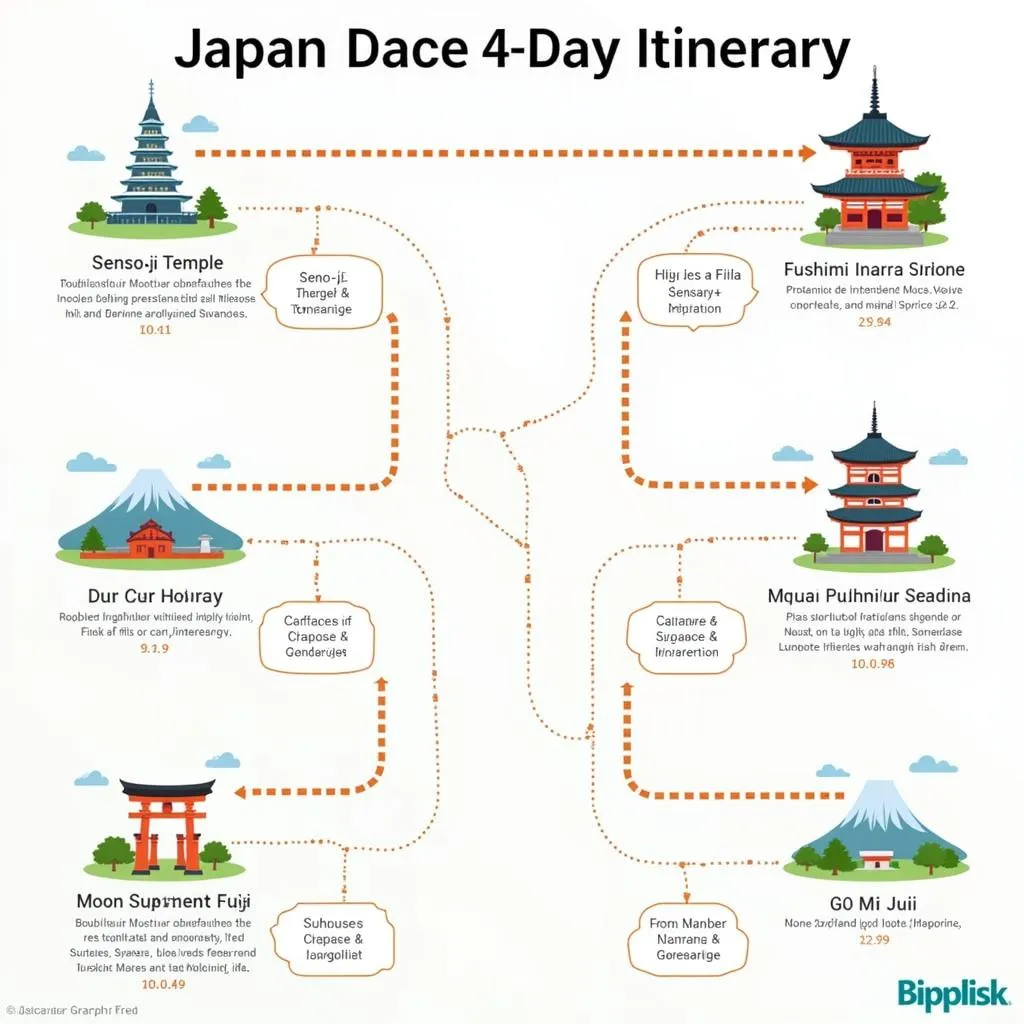 4 Day Japan Tour Itinerary