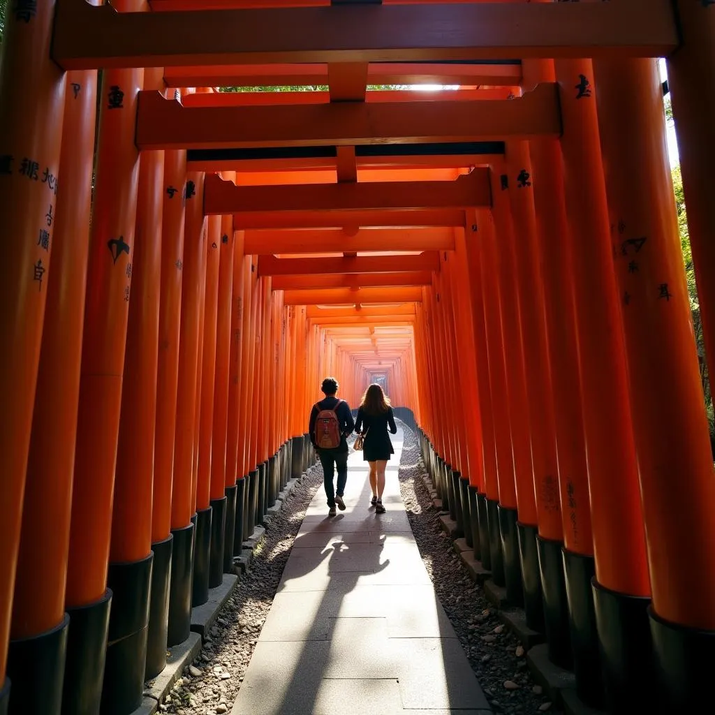 Fushimi Inari Shrine in Kyoto