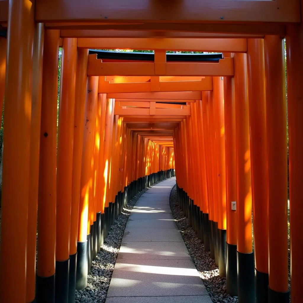 Fushimi Inari Shrine in Kyoto, Japan