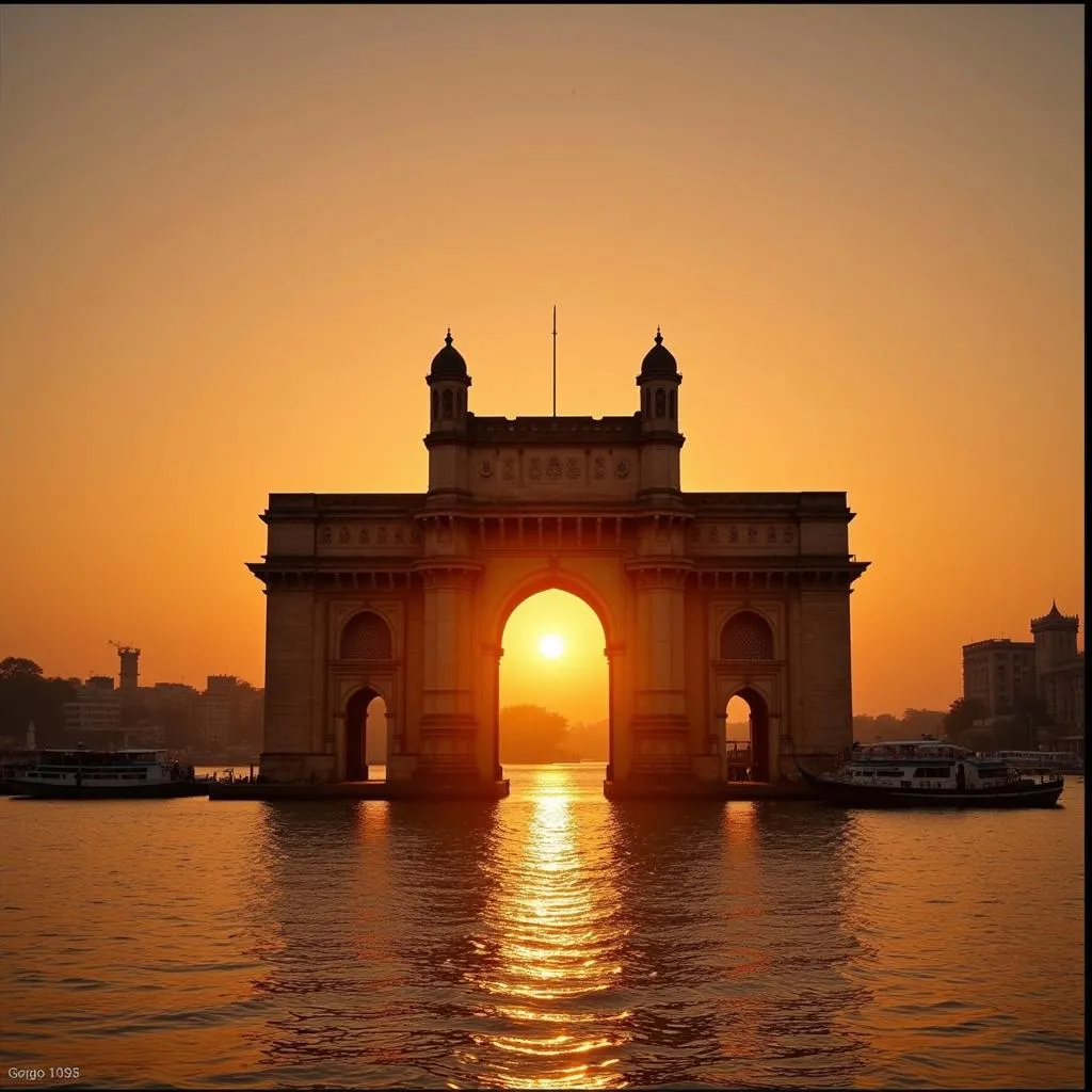 Gateway of India at Sunset