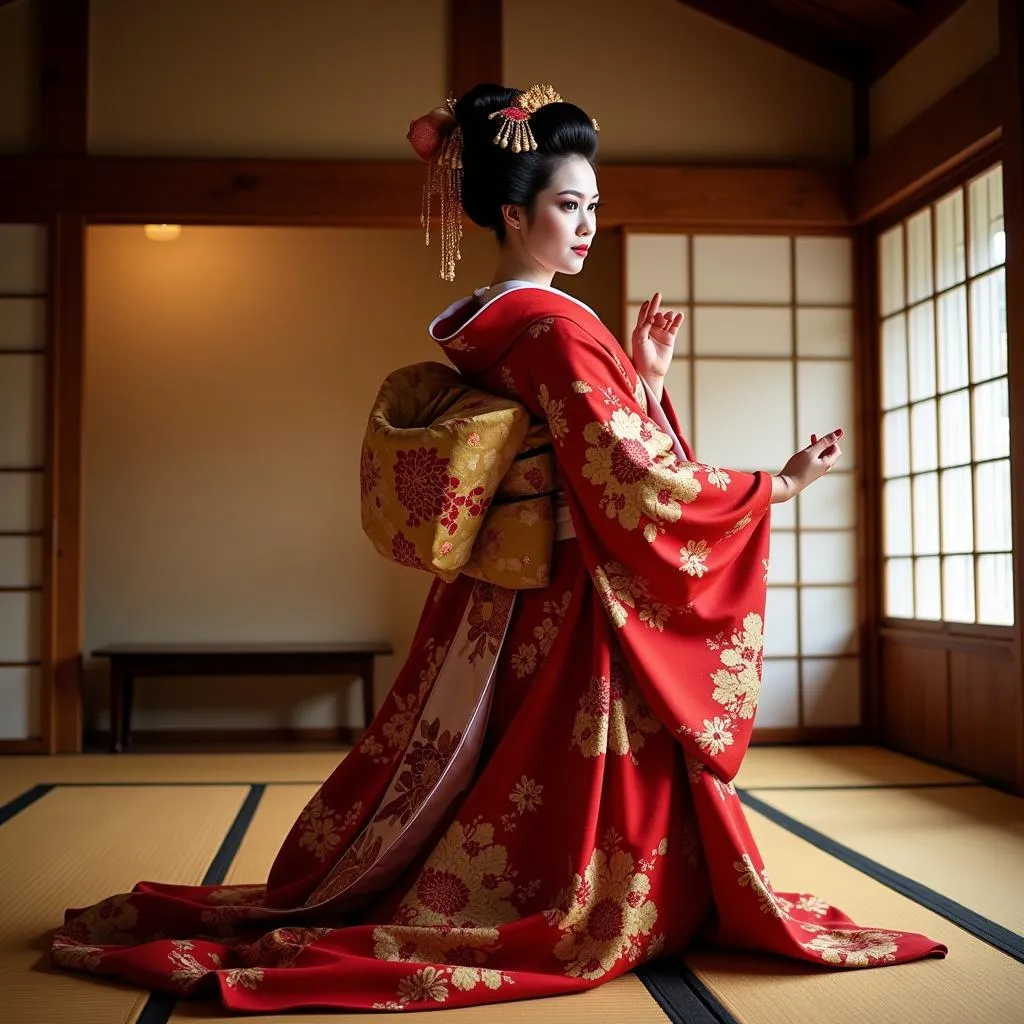 Geisha Performance in Kyoto