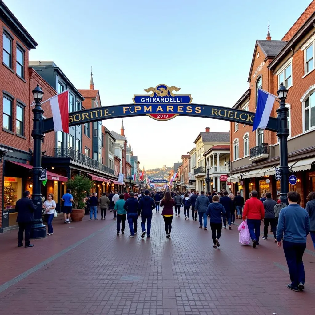 Ghirardelli Square in San Francisco