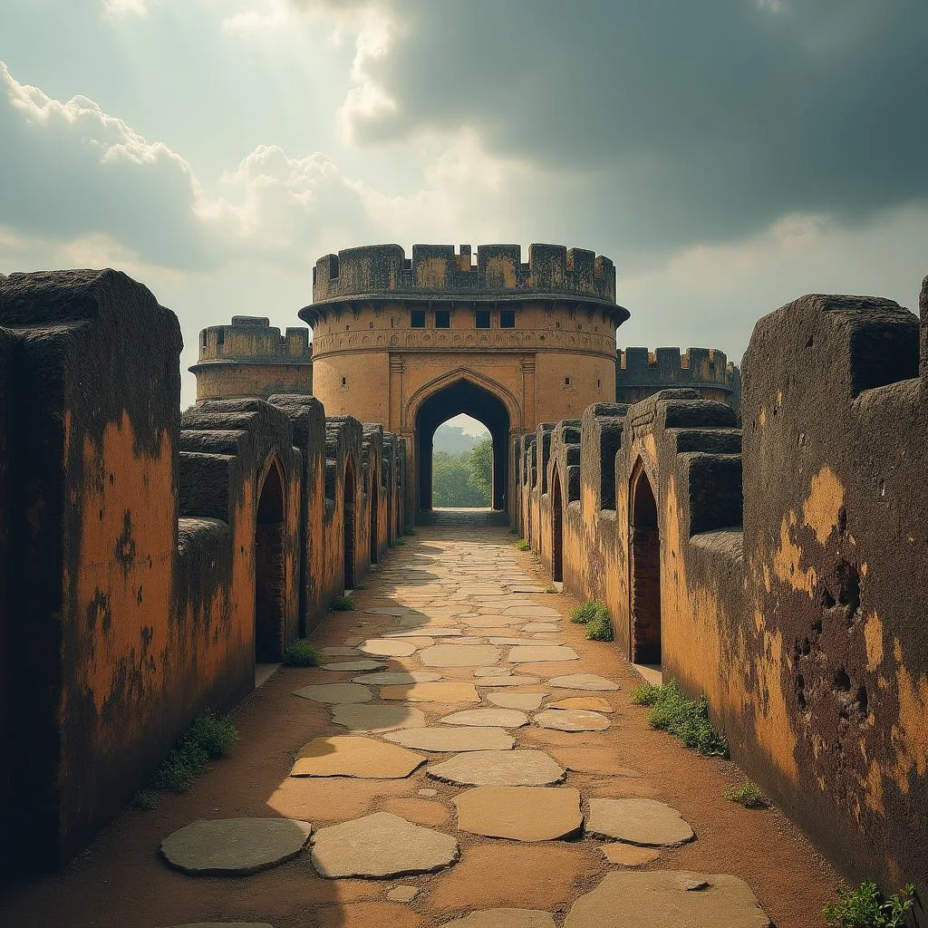 Golconda Fort Ruins