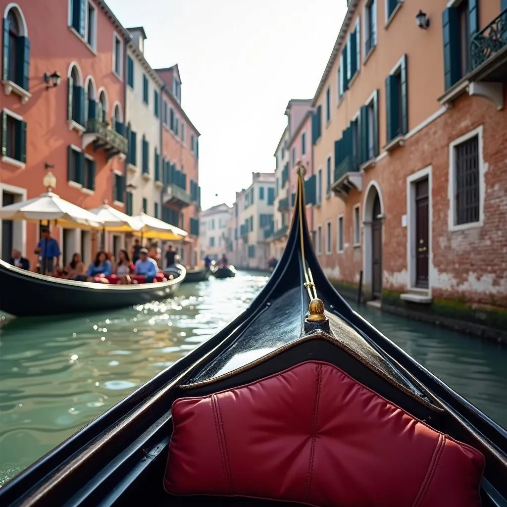 Gondola Ride on the Grand Canal in Venice