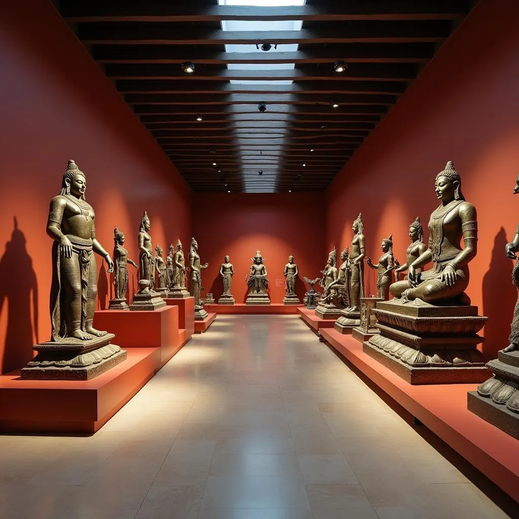 Bronze Gallery at Government Museum Chennai