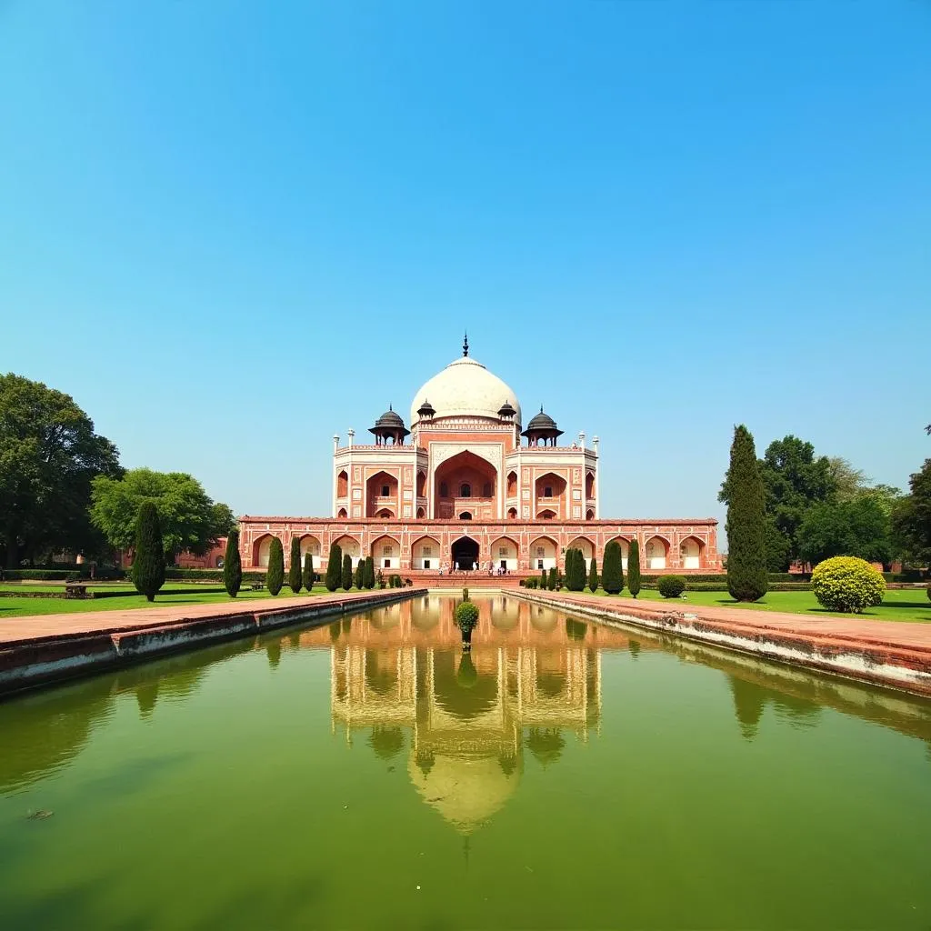 Humayun's Tomb in Delhi, India