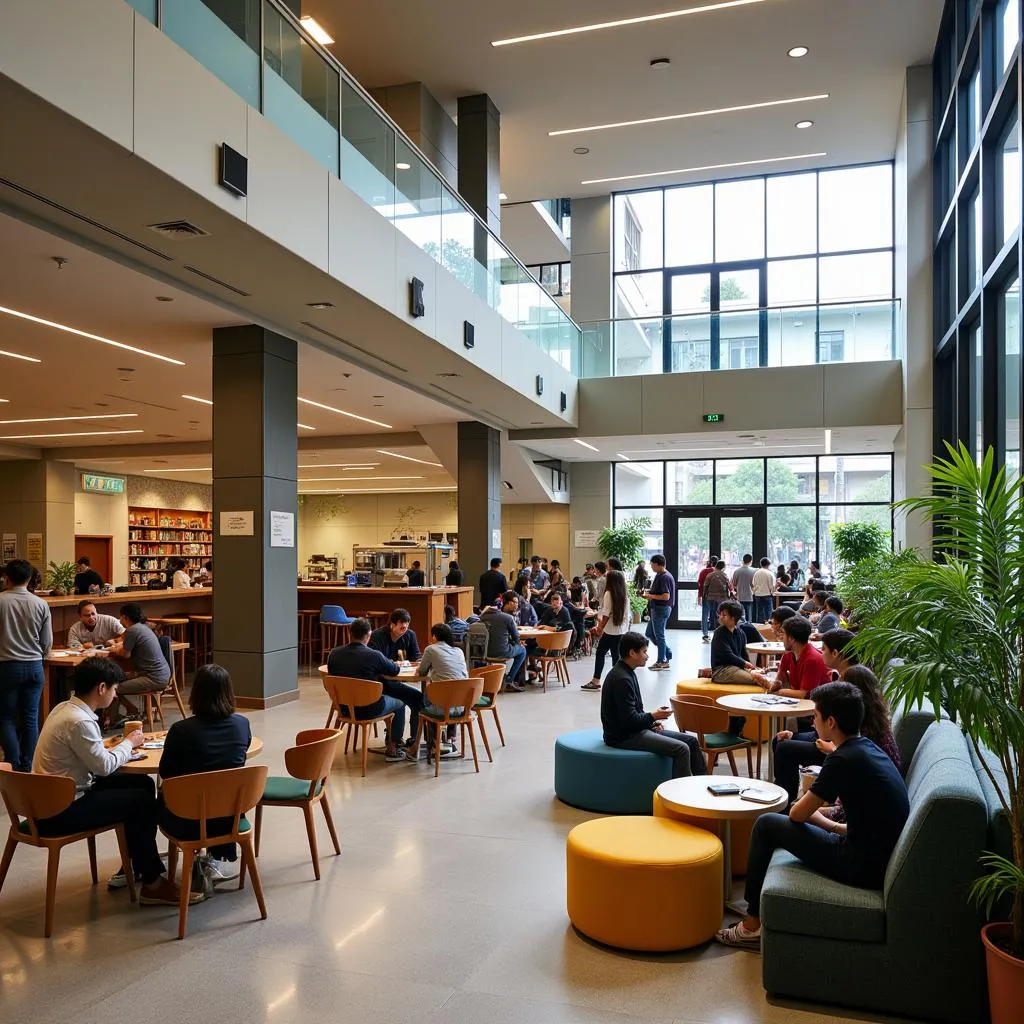 Vibrant Student Center at IIT Bombay