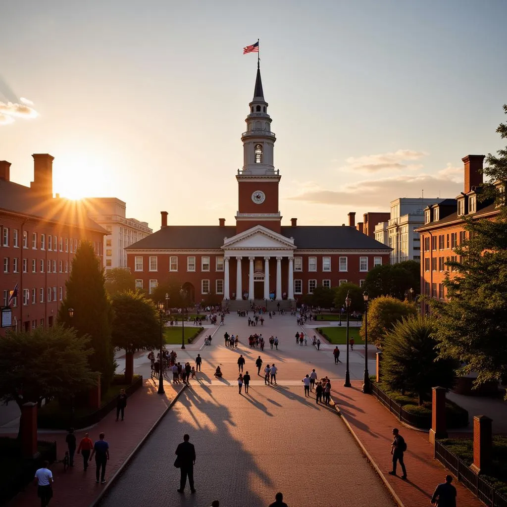 Iconic Independence Hall in Philadelphia