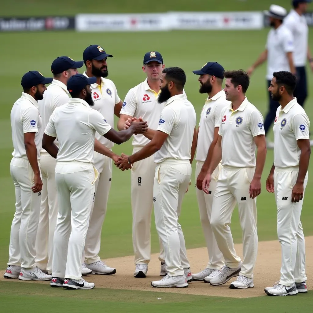 Post-Match Handshake