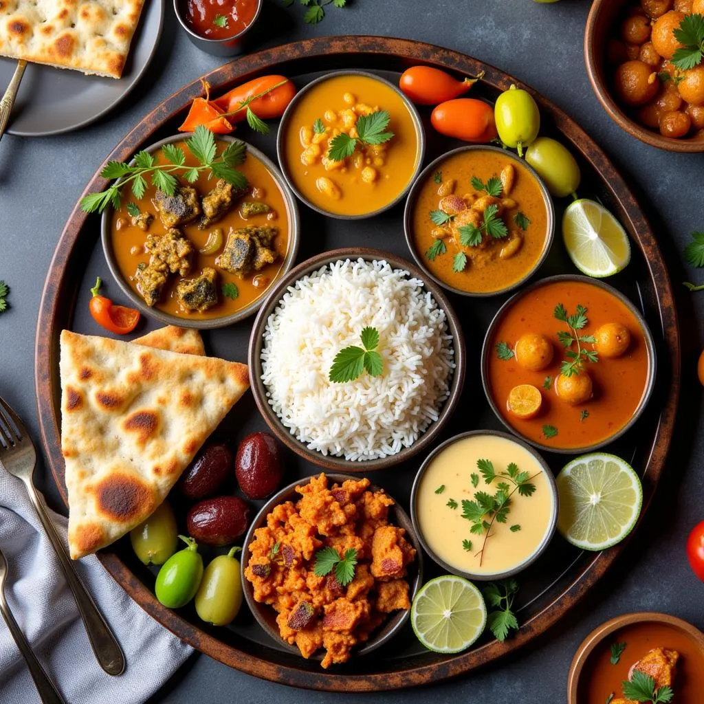 Indian Food Platter