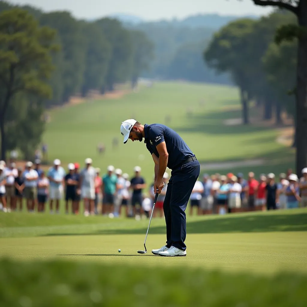 Golfers Competing at the Italian Open