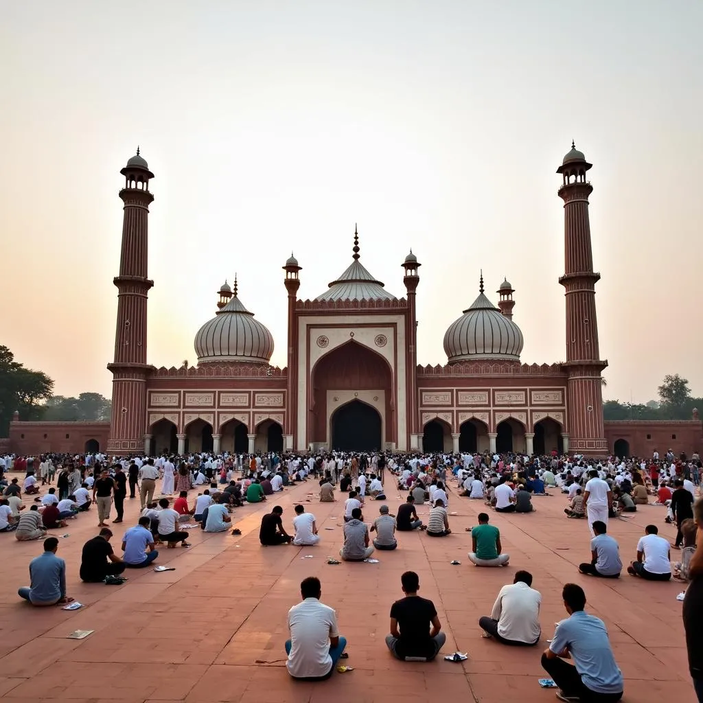 Jama Masjid in Delhi