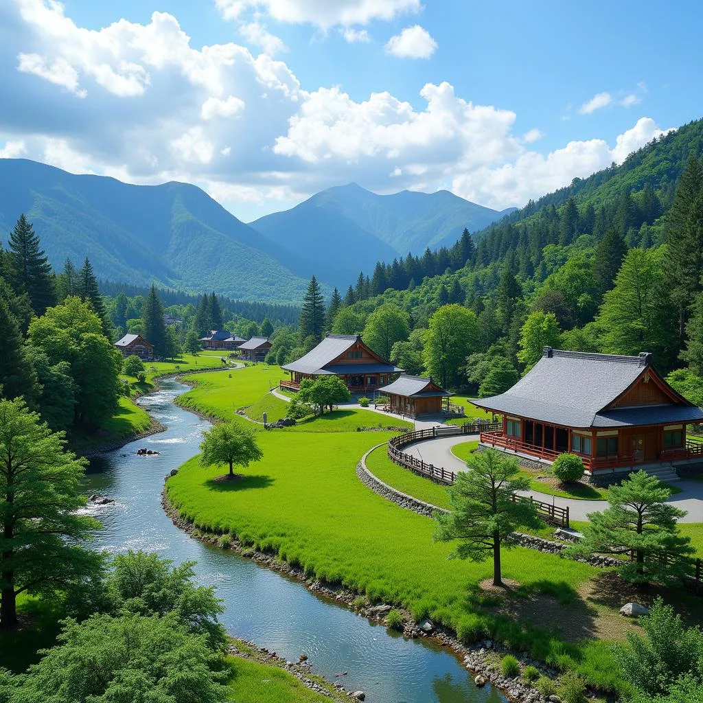 Serene Landscapes of Hakone, Shirakawa-go, and Naoshima