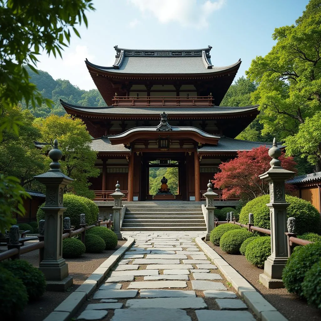 Ancient Temple in Kyoto