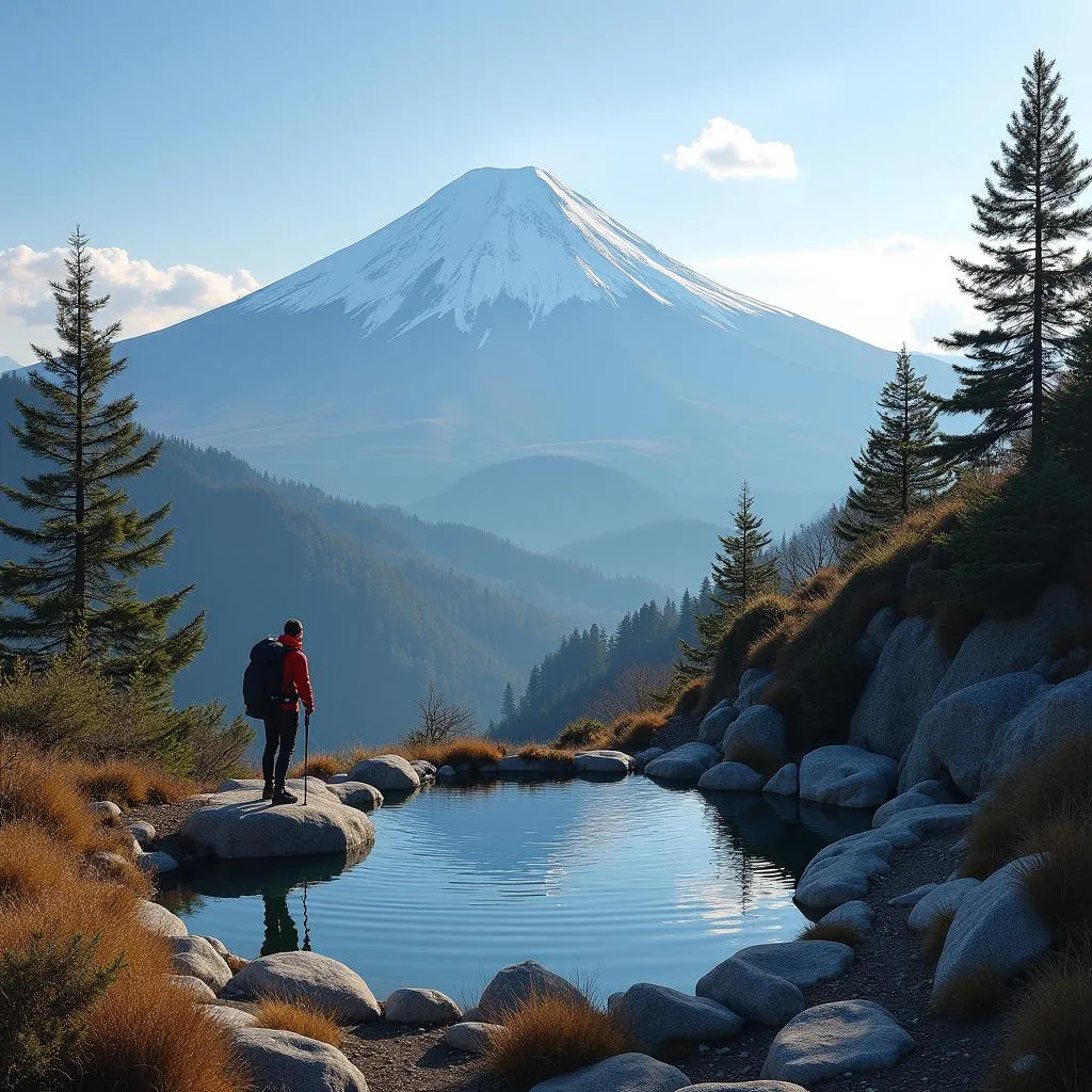 Explore the breathtaking beauty of Mount Fuji and the Japanese Alps