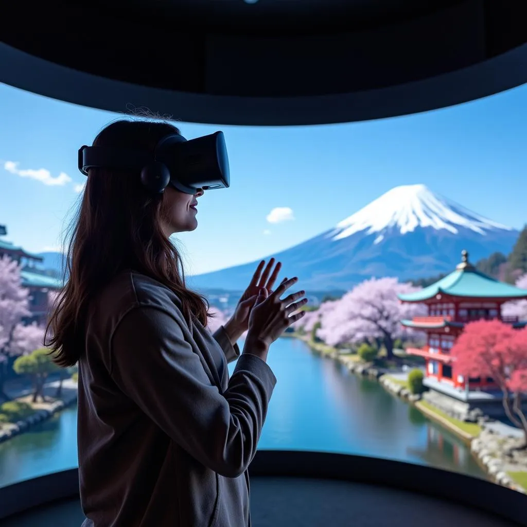 Experiencing Japan in Virtual Reality