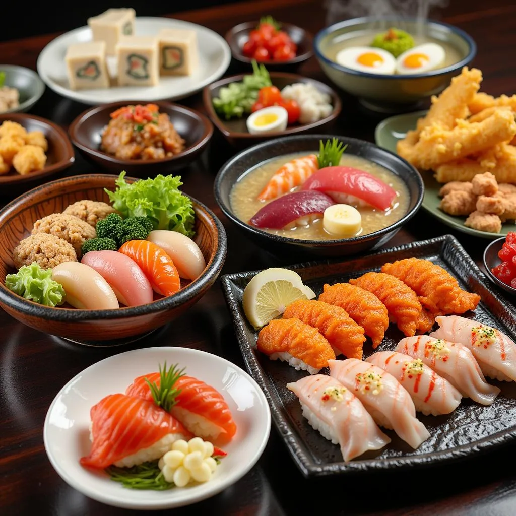 Japanese Cuisine Variety