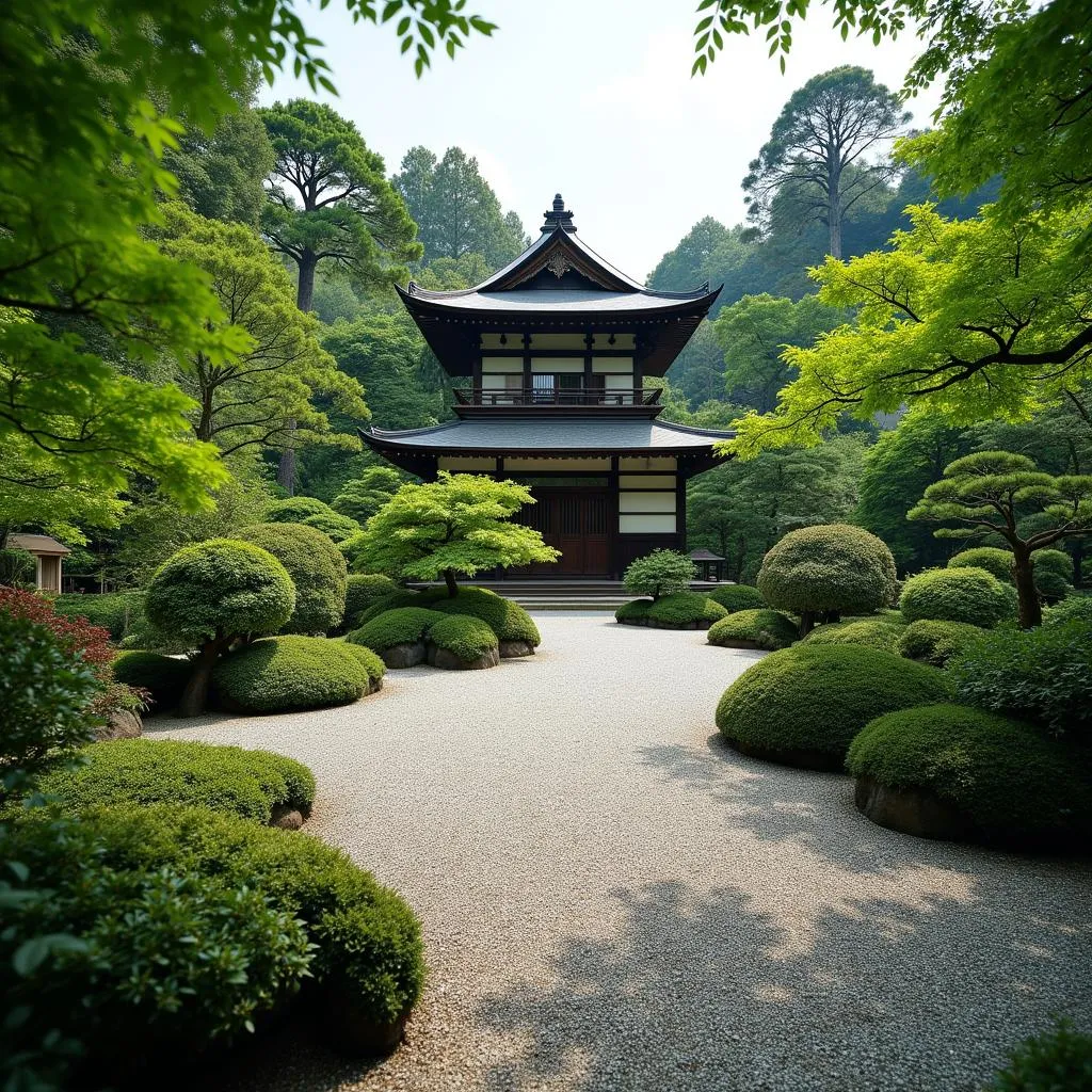 Kyoto Japanese Garden Serenity