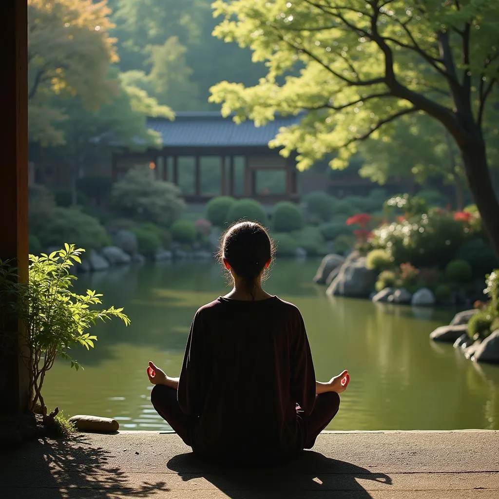 Finding Peace in a Japanese Garden