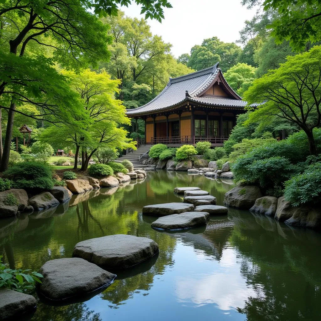 Japanese Garden Tranquility