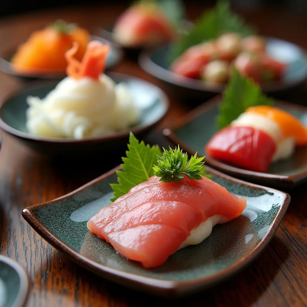 Exquisite Japanese Kaiseki Meal