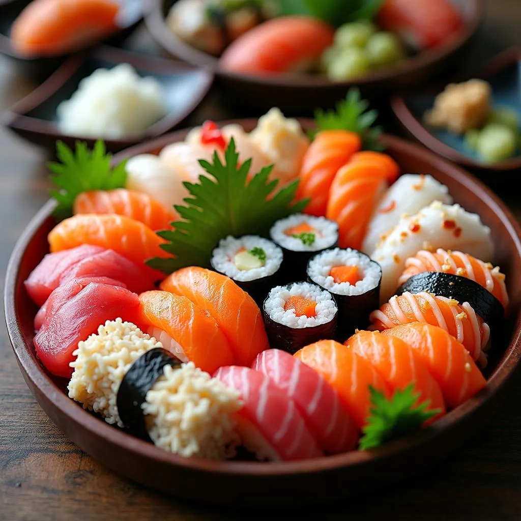 Japanese Sushi Platter