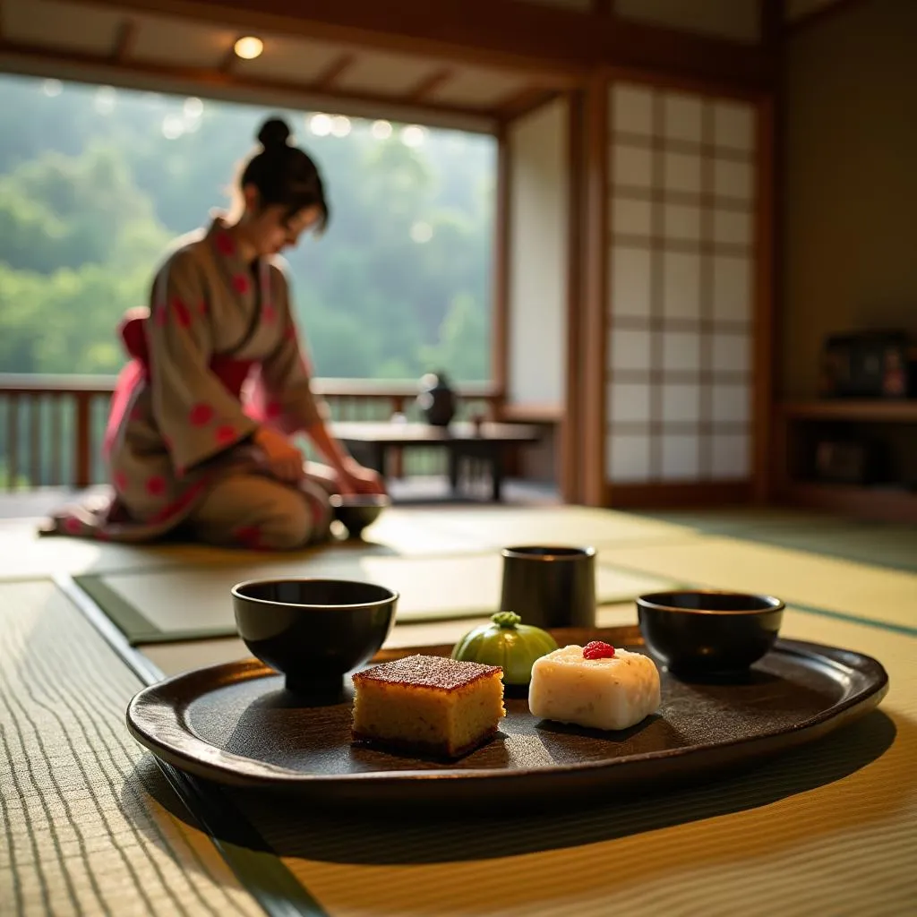 Traditional Japanese tea ceremony experience