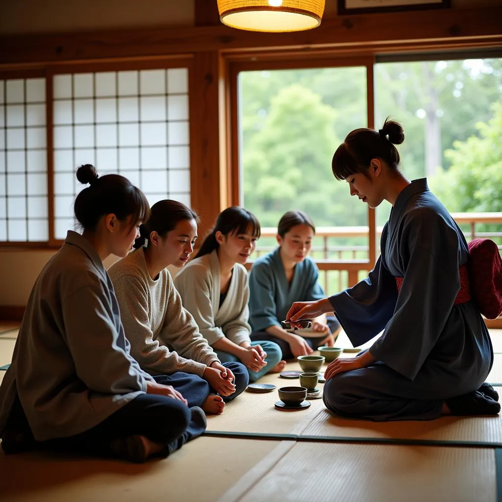 Experiencing a Traditional Tea Ceremony