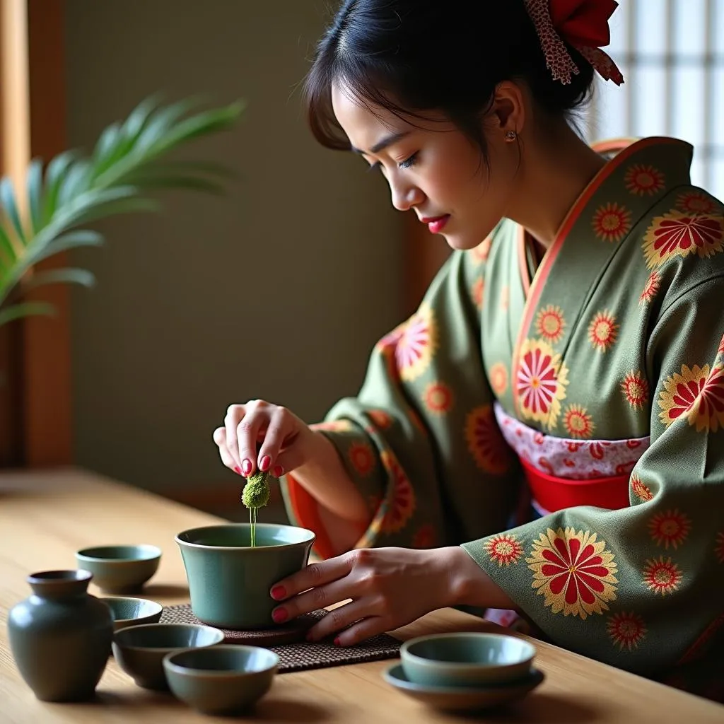 Authentic Japanese Tea Ceremony